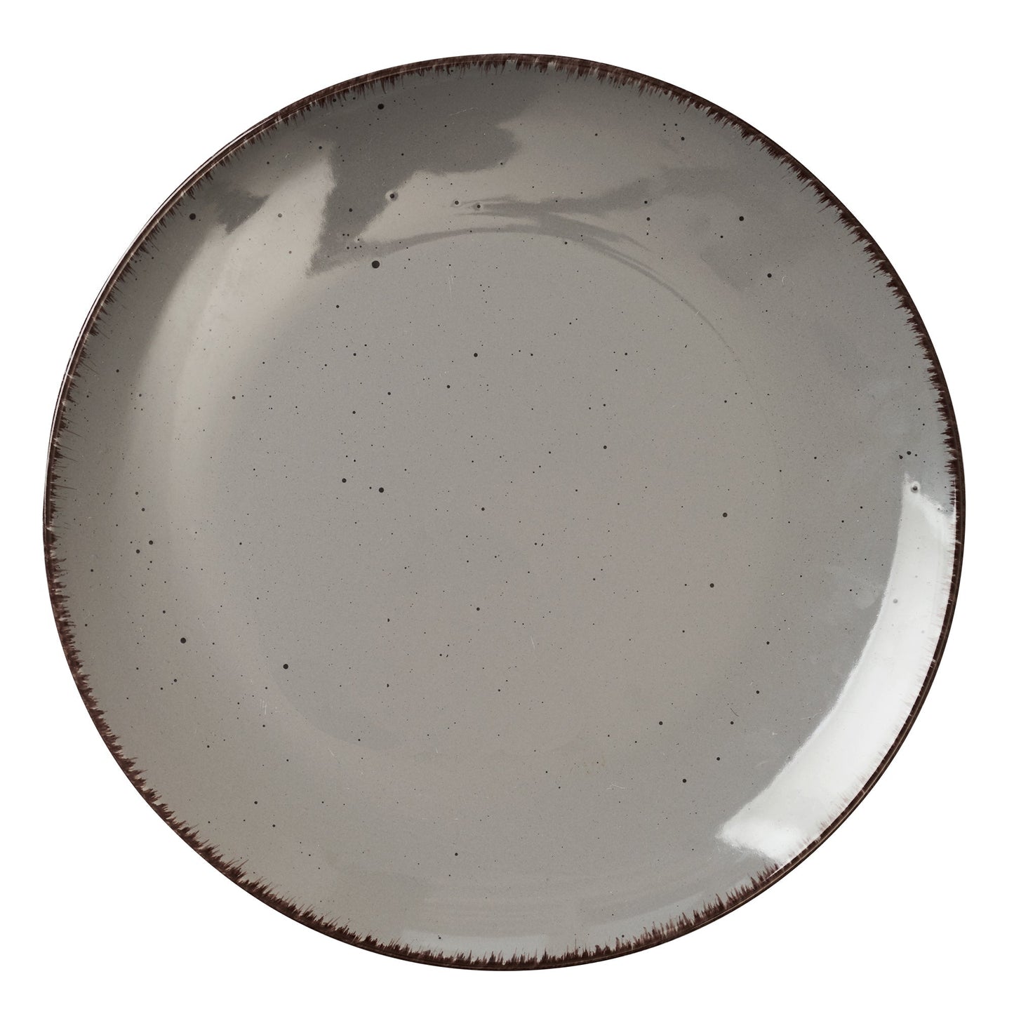 Stoneware Dinnerware Set 16 Piece Service for Four DecoElegance