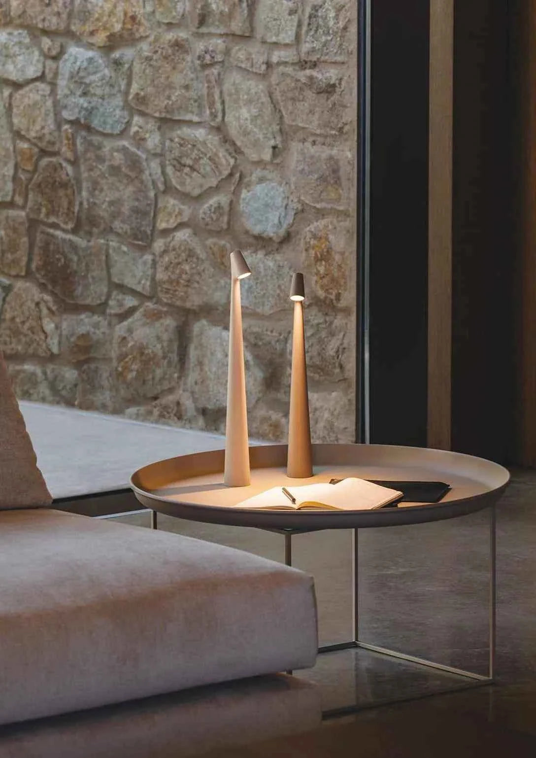 Scandinavian Dimmable LED Table Lamp – Elegant Portable Lighting for Every Space