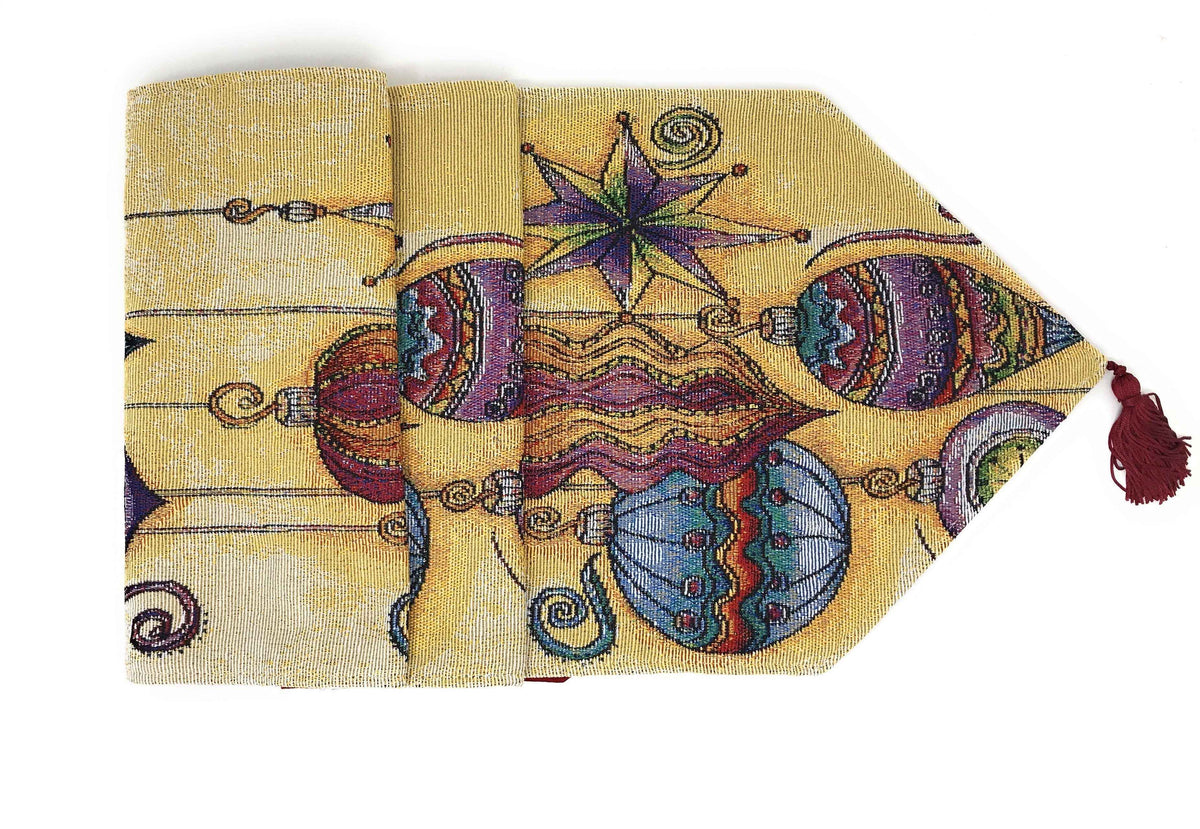 Elevate Your Holiday Decor with Our Bohemian Holiday Table Runner