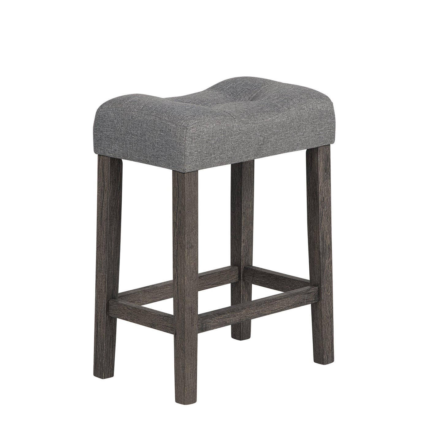 4 Piece Bar Table Set with Power Outlet Dark Gray Stools