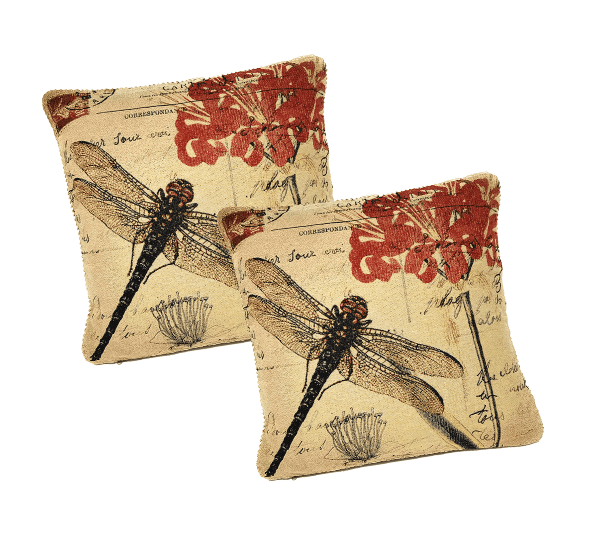 Transform Your Space with Dragonfly Dreams Nature Garden Pillow Covers