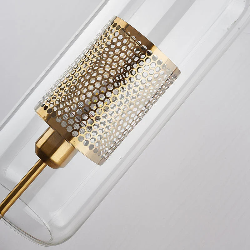 Bronze retro industrial glass ball wall lamp sconce