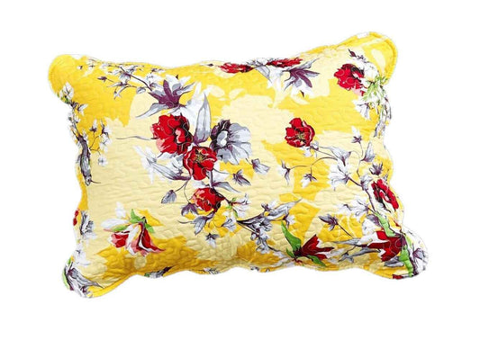 Brighten Your Space with the Sunshine Yellow Pillow Sham