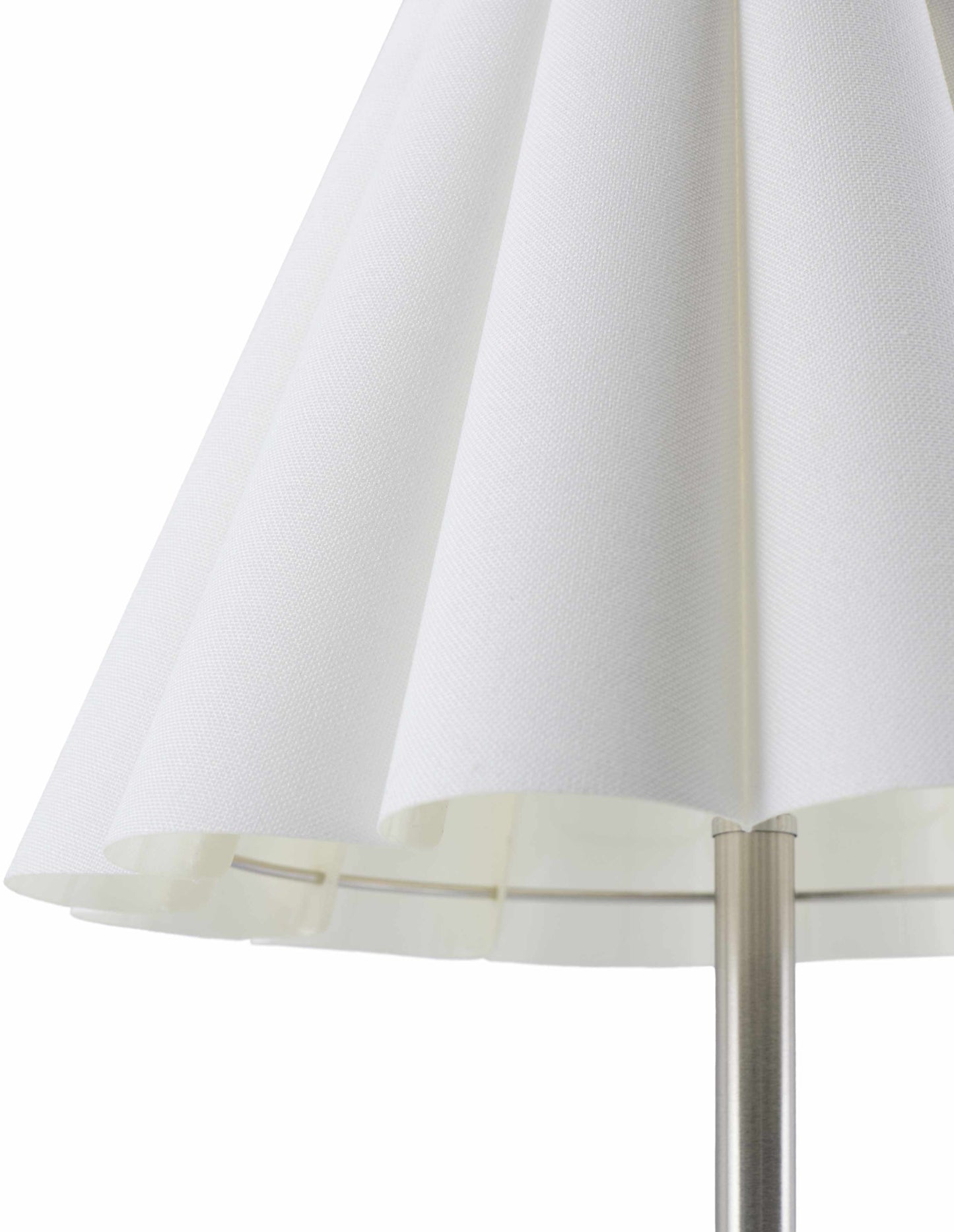 Contemporary Bellinzona Translucent Table Lamp Nickel Base