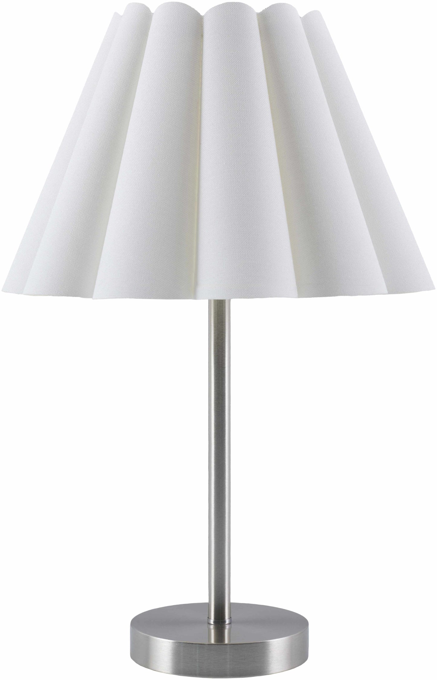 Contemporary Bellinzona Translucent Table Lamp Nickel Base