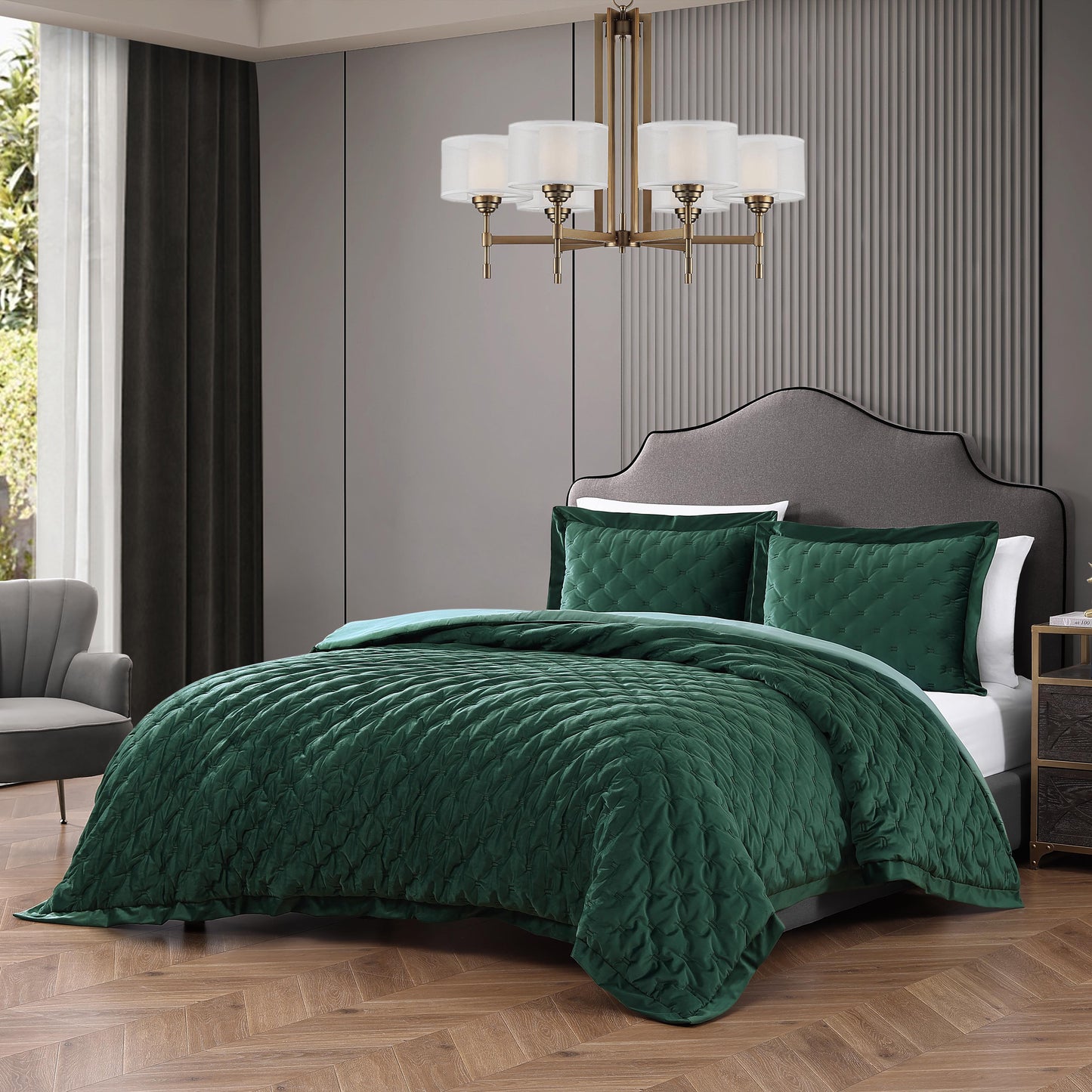 Velvet Elegance 3-Piece Comforter Set