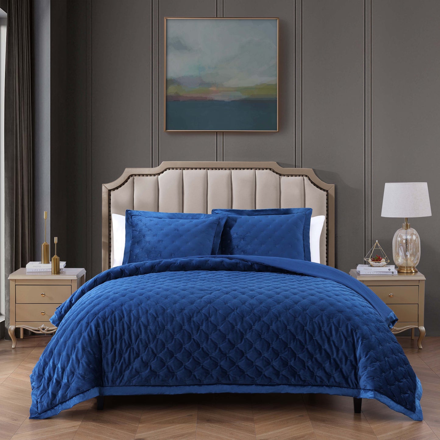 Velvet Elegance 3-Piece Comforter Set