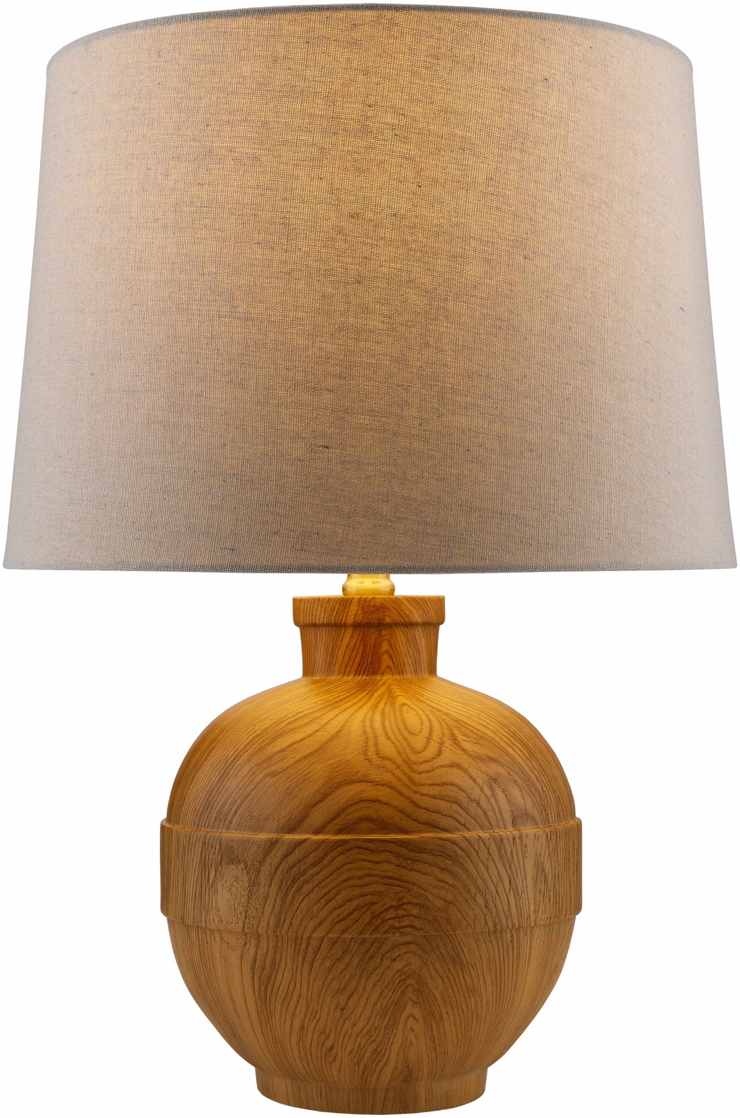 Karlshorst Transitional Bohemian Table Lamp Linen Shade