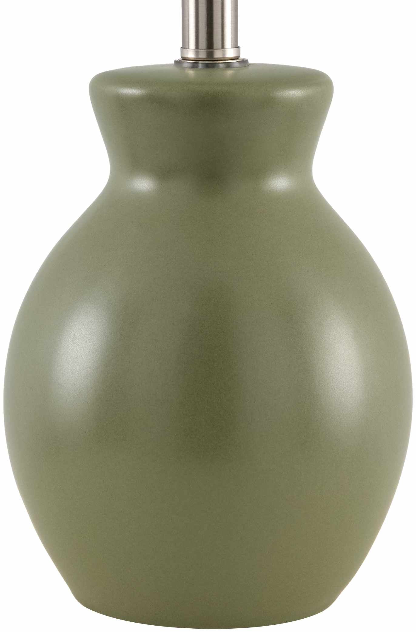 Salgareda Smoke Gray Transitional Ceramic Table Lamp