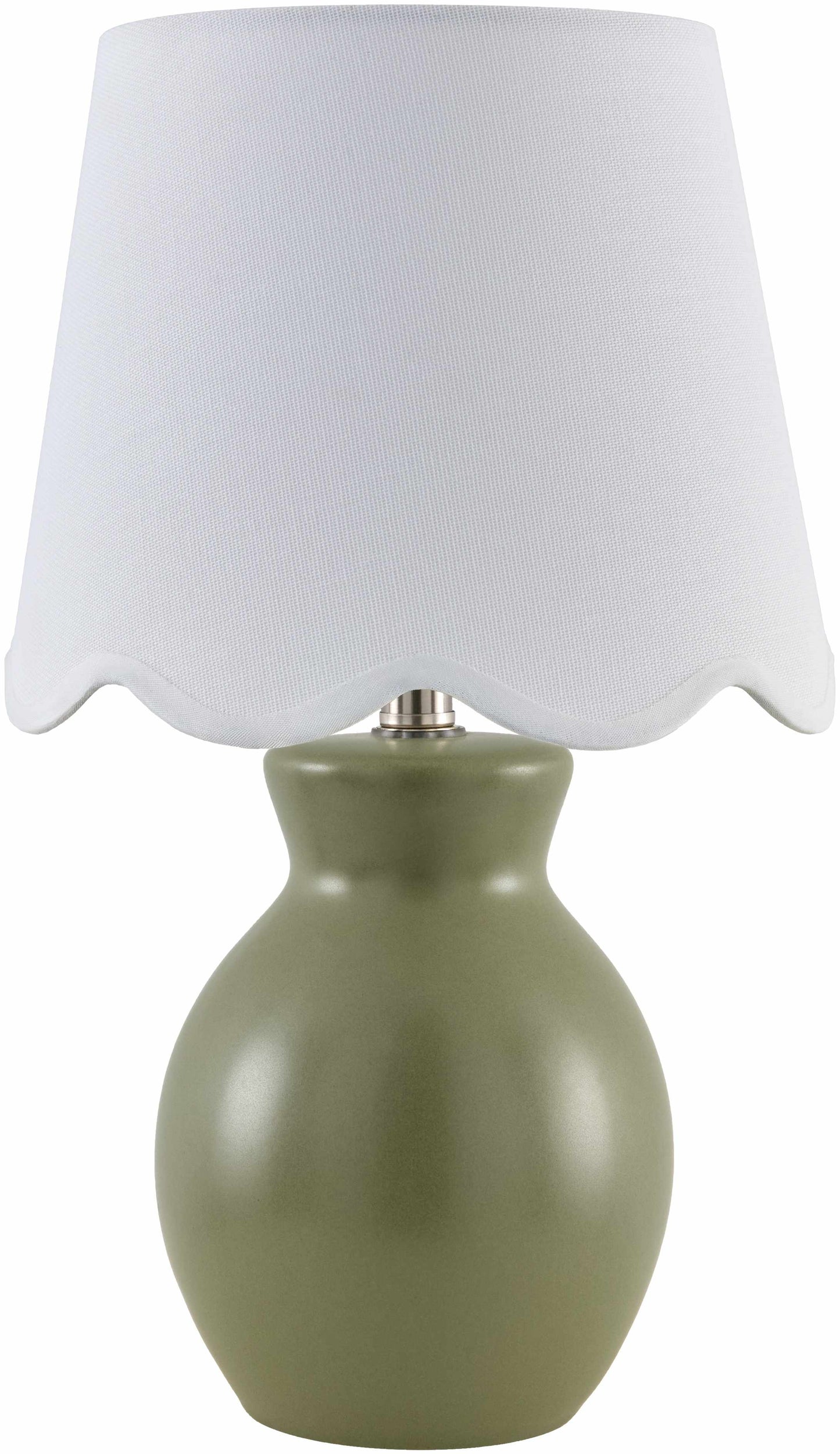 Salgareda Smoke Gray Transitional Ceramic Table Lamp