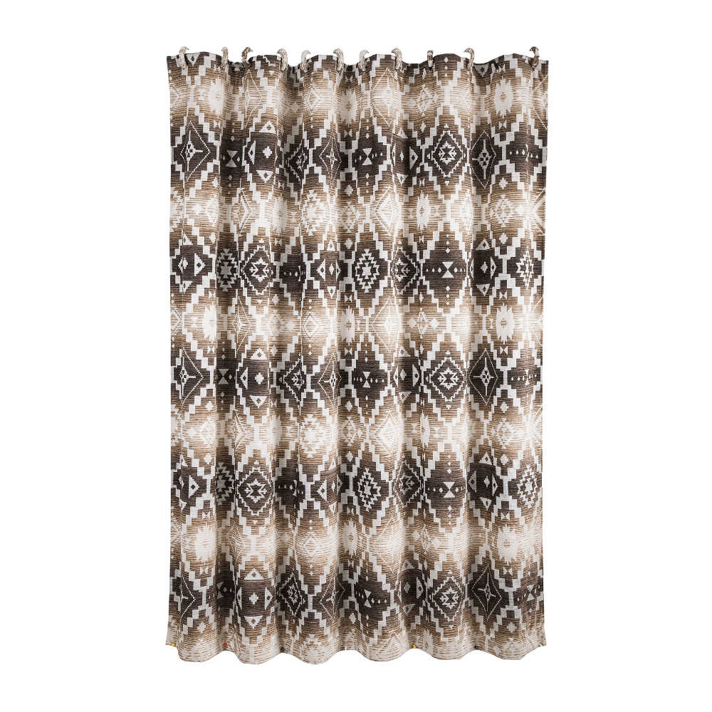 Aztec Mountain Escape Shower Curtain