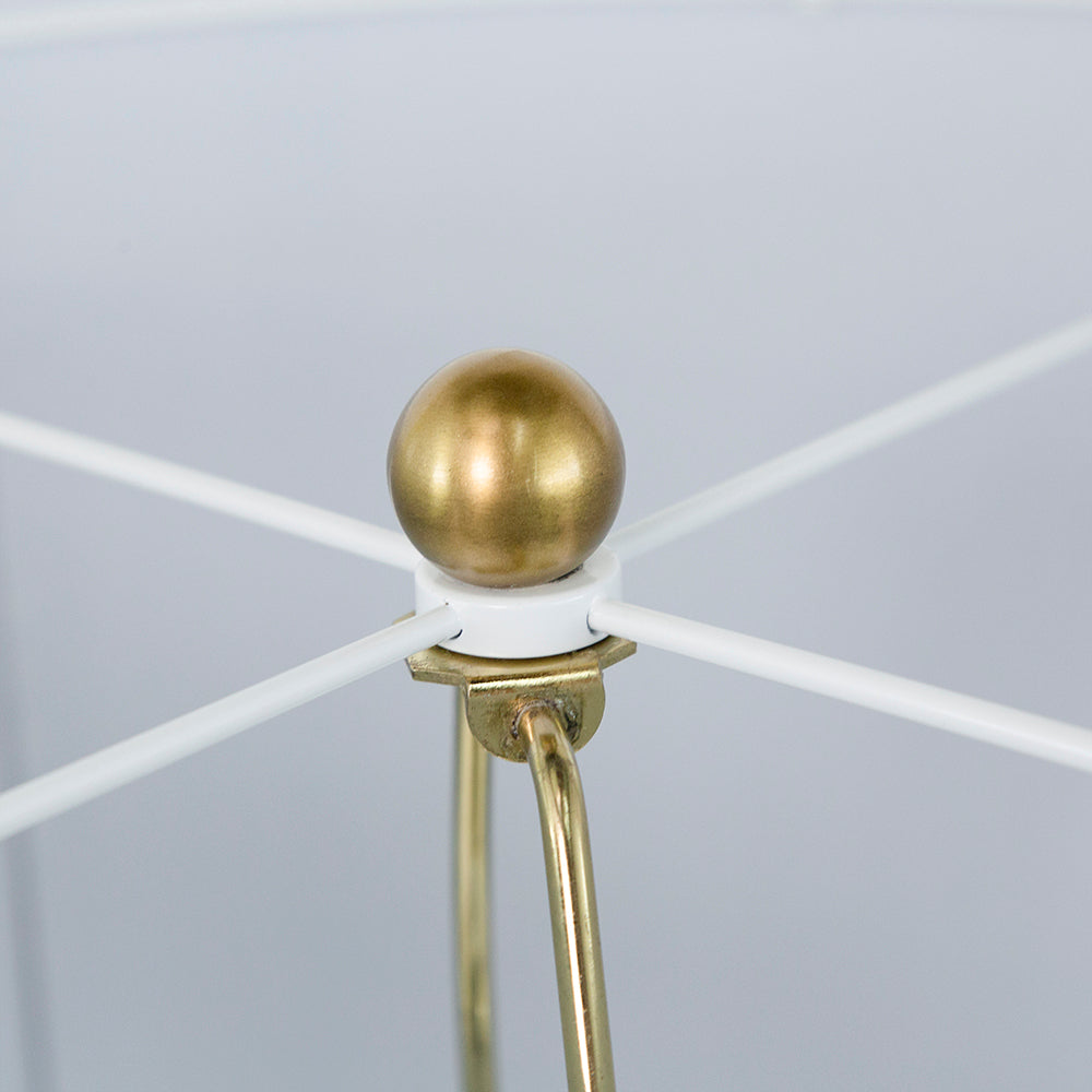 Gold And Black Premium Disc Table Lamp For Modern Homes