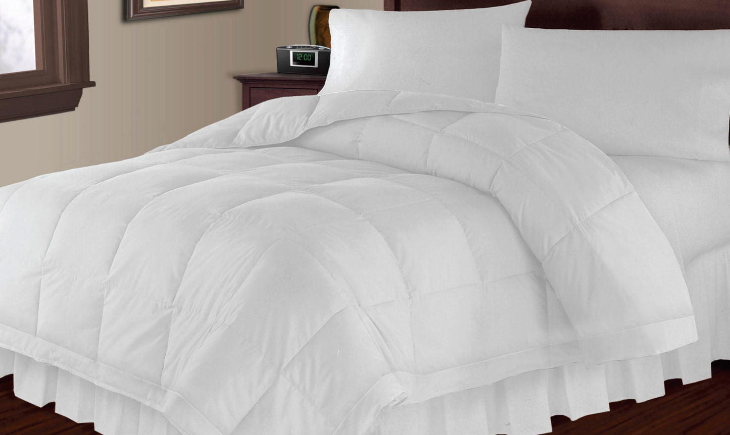 Our King Size Down Alternative Comforter Set White 102X86