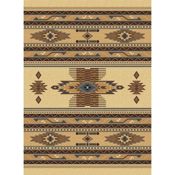Coronado Berber Southwestern Area Rug in Desert Palette from The Cabin Place.