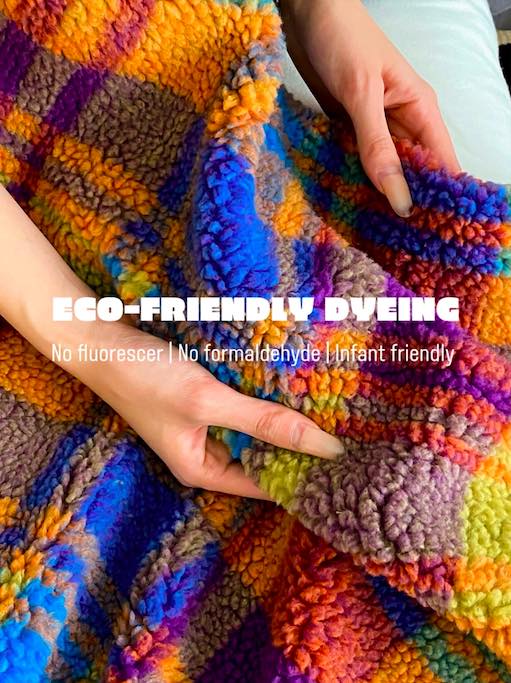 Vibrant Dopamine Checkerboard Oversized Throw Blanket - Cozy & Soft