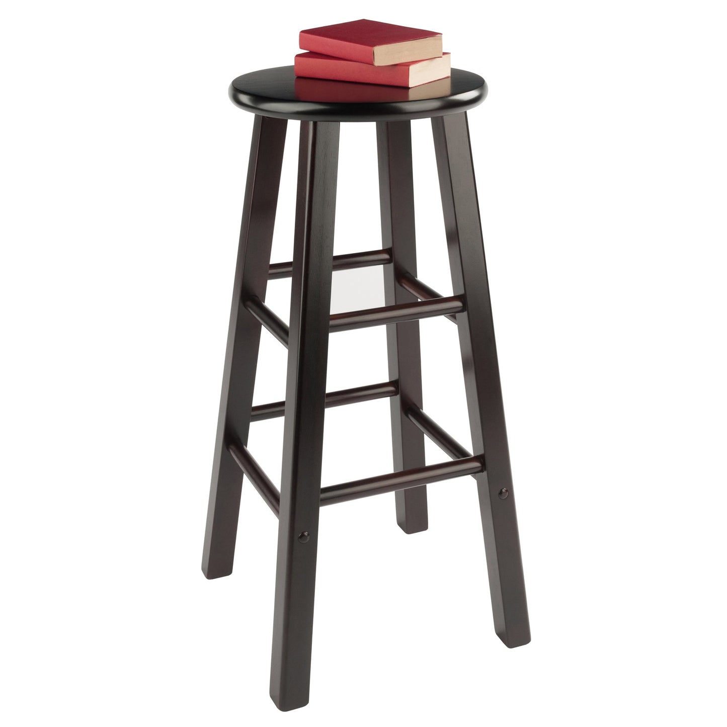 Set of 2 Winsome Wood Element Bar Stools in Multiple Finishes