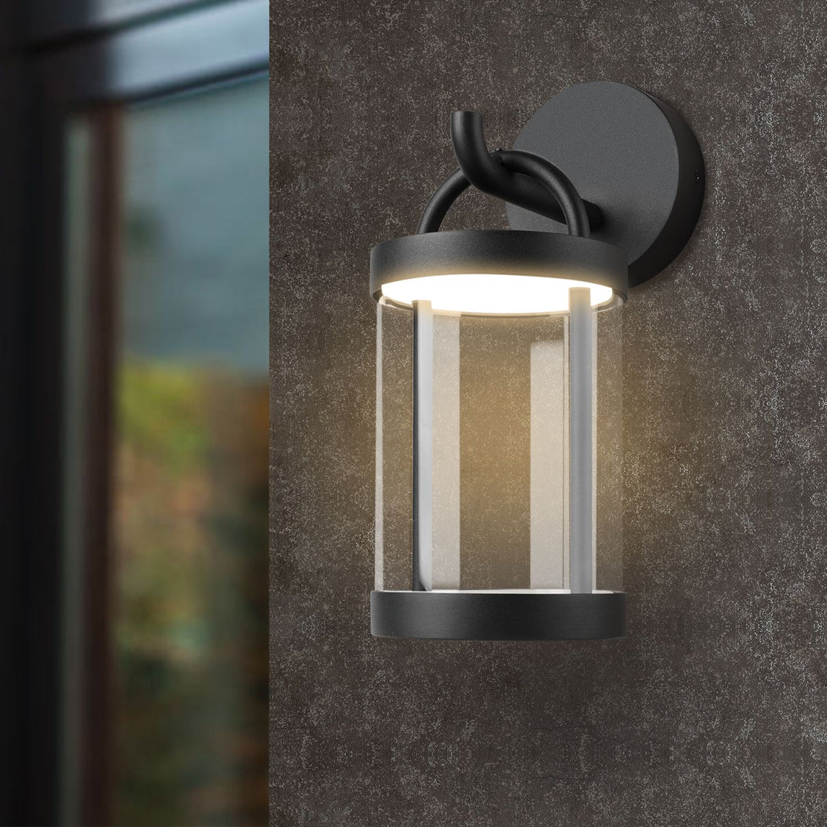 Inowel IP65 waterproof LED outdoor wall sconce lantern exterior light fixture