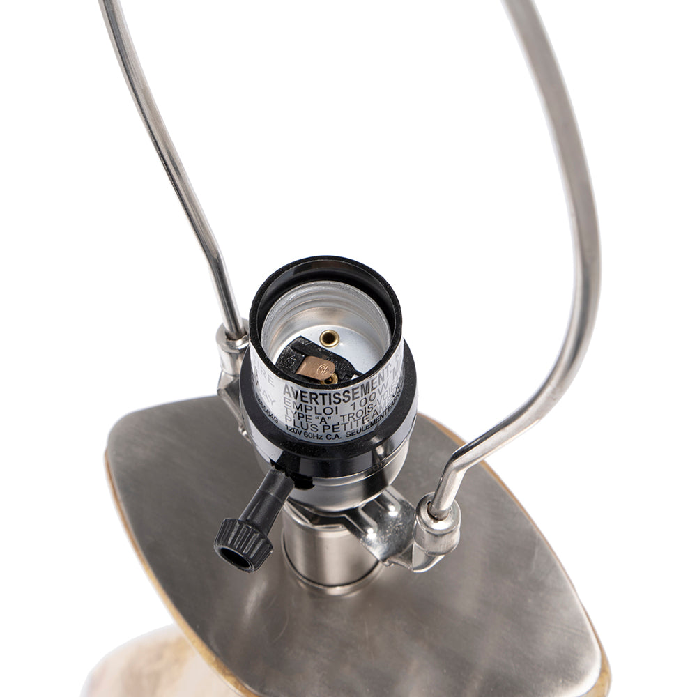 Ceramic Multicolor Table Lamp 36 Inch Tall Glow Living Room