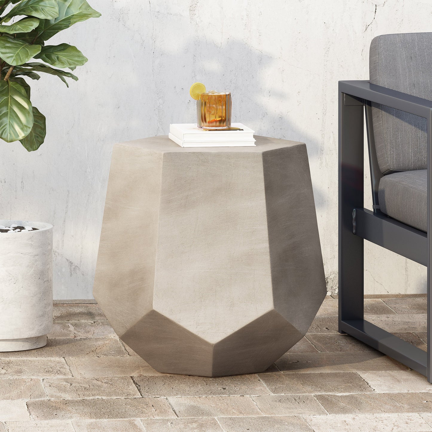 Modern Outdoor Calgary Side Table