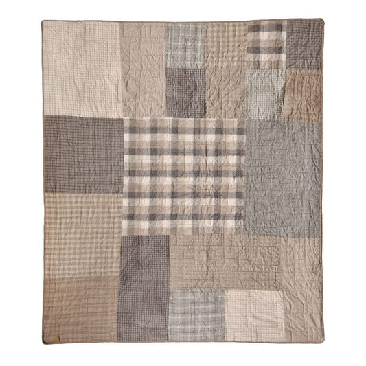 Misty Mountain Square Quilted Blanket