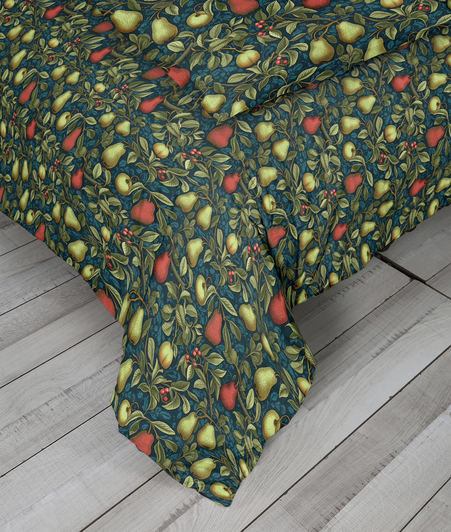 William Morris Pears Reversible Duvet Cover Set 5 Piece Home