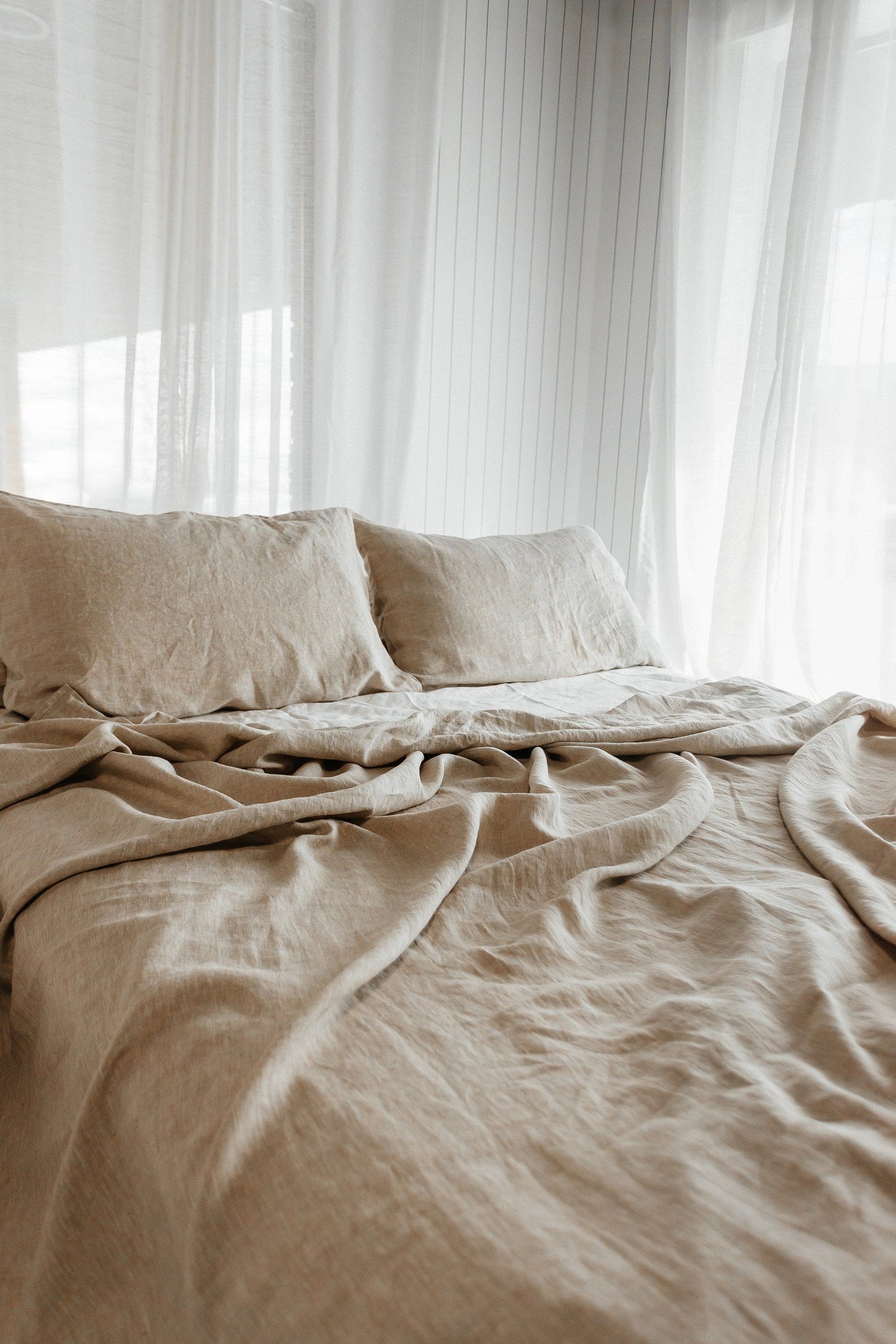 Trieste Linen Sheet Set 100% Linen Stonewashed For Cool Comfort