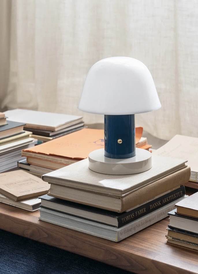 Charming Dimmable Mushroom Table Lamp - Portable Quirky Nursery Glow Light