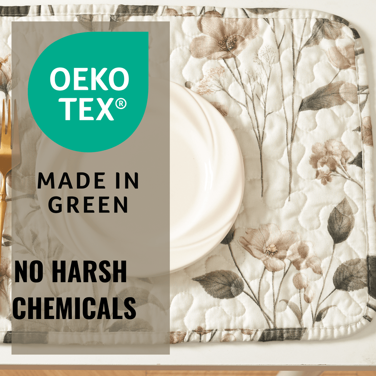 Transform Your Dining Experience with Enchanted Meadow Placemats - Set of 4