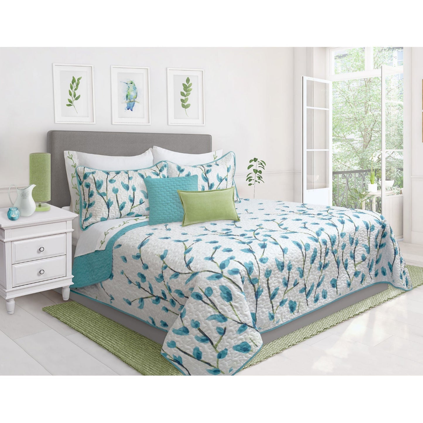 Twin Size Quilt Bedding Set Daphne Kids Room DecoElegance