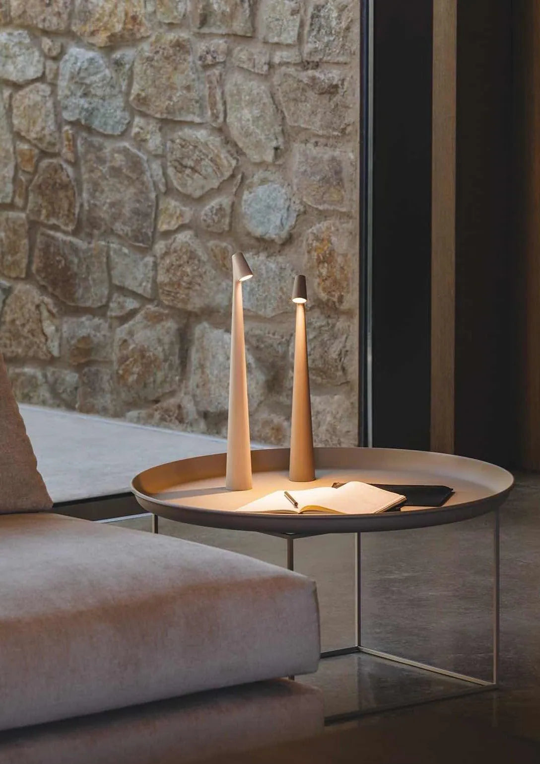 Modern Scandinavian Dimmable LED Table Lamp Portable Light - Windsor Park Studio
