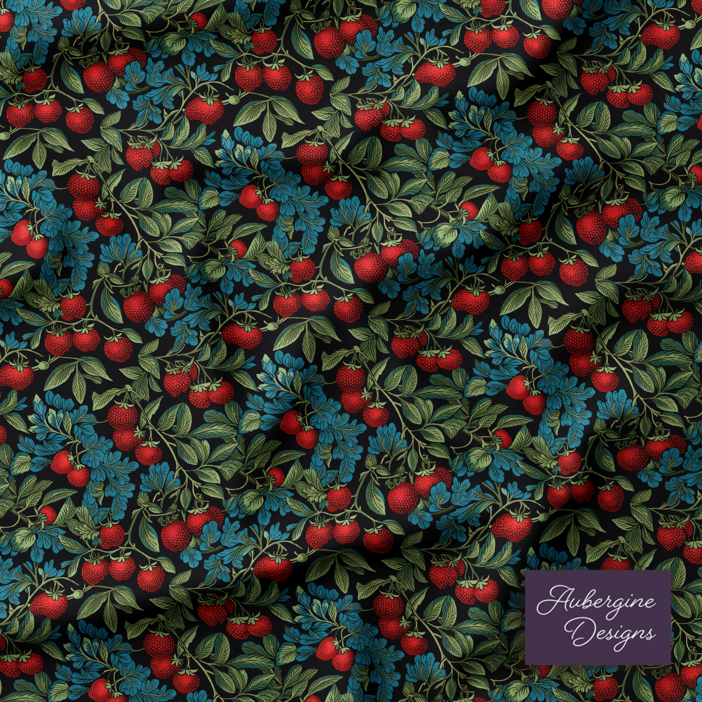 William Morris Inspired Reversible Duvet Cover Set Bedroom